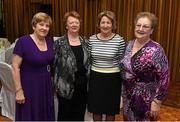 7 March 2015; Pictured at the official dinner of the GAA Ladies Football Annual Congress 2015 are, from left to right, Kathleen Murphy, Olive McDonnell, Biddy Ryan, and Kay Madigan. The Inn at Dromoland, Dromoland, Newmarket On Fergus, Co. Clare. Picture credit: Diarmuid Greene / SPORTSFILE