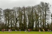 7 March 2015; A general view during the Minor Boy's race during the GloHealth All Ireland Schools Cross Country Championships. Clongowes Wood College, Co. Kildare. Picture credit: Ramsey Cardy / SPORTSFILE