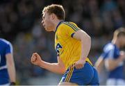 8 March 2015; Niall Daly, Roscommon, celebrates scoring a first half point. Allianz Football League, Division 2, Round 4, Laois v Roscommon. O'Moore Park, Portlaoise, Co. Laois. Picture credit: Piaras Ó Mídheach / SPORTSFILE
