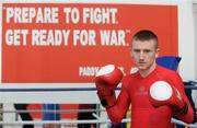 14 February 2008; Ireland's Paddy Barnes, light flyweight, after the Ireland boxing team were presented with official Skins training gear by Lee Sports. The Irish boxing team depart for their training camp tomorrow, 15th Feb, in Rome, Italy, ahead of the crucial Olympic qualifying tournament which gets underway in Pescara, Italy on Feb 24th. National Boxing Stadium, South Circular Road, Dublin. Picture credit: Pat Murphy / SPORTSFILE  *** Local Caption ***