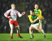 16 February 2008; Declan O'Sullivan, Kerry, in action against Kevin Hughes, Tyrone. Allianz National Football League, Division 1, Round 2, Kerry v Tyrone, Austin Stack Park, Tralee, Co. Kerry. Picture credit; Brendan Moran / SPORTSFILE