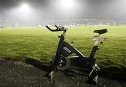 16 February 2008; The modern day exercise bicycle beside the Cavan dugout. Allianz National Football League, Division 2, Round 2, Cavan v Monaghan, Kingspan Breffni Park, Cavan. Picture credit; Oliver McVeigh / SPORTSFILE