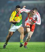 16 February 2008; Aidan O'Mahony, Kerry, in action against Damien McCaul, Tyrone. Allianz National Football League, Division 1, Round 2, Kerry v Tyrone, Austin Stack Park, Tralee, Co. Kerry. Picture credit; Brendan Moran / SPORTSFILE
