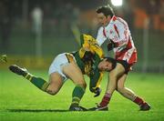 16 February 2008; David Moran, Kerry, in action against Davy Harte, Tyrone. Allianz National Football League, Division 1, Round 2, Kerry v Tyrone, Austin Stack Park, Tralee, Co. Kerry. Picture credit; Brendan Moran / SPORTSFILE