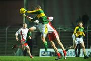16 February 2008; Kieran Donaghy, Kerry, fields a high ball from Justin McMahon, Tyrone. Allianz National Football League, Division 1, Round 2, Kerry v Tyrone, Austin Stack Park, Tralee, Co. Kerry. Picture credit; Brendan Moran / SPORTSFILE