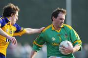 17 February 2008; Eoin Harrington, Meath, in action against Conor Devaney, Roscommon. Allianz National Football League, Division 2, Round 2, Roscommon v Meath, Kiltoom, Co. Roscommon. Picture credit; Brian Lawless / SPORTSFILE