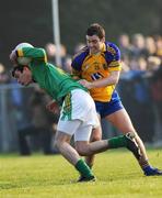 17 February 2008; Cormac McGuinness, Meath, in action against Senan Kilbride, Roscommon. Allianz National Football League, Division 2, Round 2, Roscommon v Meath, Kiltoom, Co. Roscommon. Picture credit; Brian Lawless / SPORTSFILE