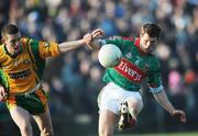 17 February 2008; Trevor Howley, Mayo, in action against Kevin Rafferty, Donegal. Allianz National Football League, Division 1, Round 2, Mayo v Donegal, McHale Park, Castlebar, Co. Mayo. Picture credit; David Maher / SPORTSFILE