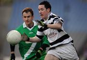 17 February 2008; Ian Rooney, Fingal Ravens, in action against Brian Hanly, Moycullen. All-Ireland Intermediate Club Football Championship Final, Moycullen, Galway v Fingal Ravens, Dublin, Croke Park, Dublin. Picture credit; Stephen McCarthy / SPORTSFILE