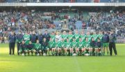 17 February 2008; The Moycullen squad. All-Ireland Intermediate Club Football Championship Final, Moycullen, Galway v Fingal Ravens, Dublin, Croke Park, Dublin. Picture credit; Stephen McCarthy / SPORTSFILE