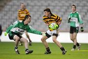 17 February 2008; Con Dunne, Canovee, in action against Darren Mullan, Rock. All-Ireland Junior Club Football Championship Final, Canovee, Cork v Rock, Tyrone, Croke Park, Dublin. Picture credit; Stephen McCarthy / SPORTSFILE *** Local Caption *** Southern Star