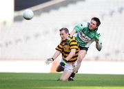 17 February 2008; Denis O'Sullivan, Canovee, in action against Kevin McGeehan, Rock. All-Ireland Junior Club Football Championship Final, Canovee, Cork v Rock, Tyrone, Croke Park, Dublin. Picture credit; Stephen McCarthy / SPORTSFILE