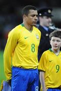 6 February 2008; Gilberto Silva, Brazil. International Friendly, Republic of Ireland v Brazil, Croke Park, Dublin. Picture credit; Pat Murphy / SPORTSFILE