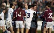 17 February 2008; Players from both sides envolved in an tussle during the game. Allianz National Football League, Division 1, Round 2, Kildare v Galway, St Conleth's Park, Newbridge, Co. Kildare. Picture credit; Gavin McDowell / SPORTSFILE