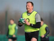 19 February 2008; Mick O'Driscoll in action during squad training. Ireland rugby squad training, Belfield, UCD, Dublin Picture credit; Brendan Moran / SPORTSFILE