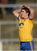 8 March 2015; David Murray, Roscommon, dejected after the game. Allianz Football League, Division 2, Round 4, Laois v Roscommon. O'Moore Park, Portlaoise, Co. Laois. Picture credit: Piaras Ó Mídheach / SPORTSFILE