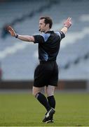8 March 2015; Jerome Henry, referee. Allianz Football League, Division 2, Round 4, Laois v Roscommon. O'Moore Park, Portlaoise, Co. Laois. Picture credit: Piaras Ó Mídheach / SPORTSFILE
