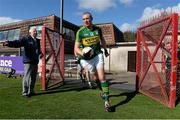 8 March 2015; Kerry captain Kieran Donaghy leads his side out before the game. Allianz Football League, Division 1, Round 4, Cork v Kerry, Páirc Uí Rinn, Cork. Picture credit: Brendan Moran / SPORTSFILE