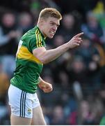 8 March 2015; Tommy Walsh, Kerry, celebrates after scoring his side's second goal. Allianz Football League, Division 1, Round 4, Cork v Kerry, Páirc Uí Rinn, Cork. Picture credit: Brendan Moran / SPORTSFILE