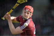 8 March 2015; Joe Canning, Galway, takes a free. Allianz Hurling League, Division 1A, Round 3, Galway v Kilkenny, Pearse Stadium, Galway. Picture credit: Ray Ryan / SPORTSFILE