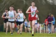 7 March 2015; Cathal Doyle, St Aidan's Whitehall, during the Senior Boy's race at the GloHealth All Ireland Schools Cross Country Championships. Clongowes Wood College, Co. Kildare. Picture credit: Ramsey Cardy / SPORTSFILE
