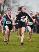 7 March 2015; Niamh O'Reilly, Moate C. S, during the Minor Girls race at the GloHealth All Ireland Schools Cross Country Championships. Clongowes Wood College, Co. Kildare. Picture credit: Ramsey Cardy / SPORTSFILE