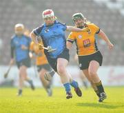 17 February 2008; Lisa Hennesy, Tralee IT, in action against Aine Shanahan, NUI Maynooth. Purcell Shield Final, Tralee IT v NUI Maynooth, Pearse Stadium, Galway. Photo by Sportsfile