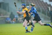 17 February 2008; Aoife Maguire, NUI Maynooth, in action against Grace McNamara, Tralee IT. Purcell Shield Final, Tralee IT v NUI Maynooth, Pearse Stadium, Galway. Photo by Sportsfile