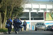 17 February 2008; Tipperary players make their way to the ground before the game. Allianz National Hurling League, Division 1B, Round 2, Tipperary v Limerick, Semple Stadium, Thurles, Co. Tipperary. Picture credit; Brendan Moran / SPORTSFILE