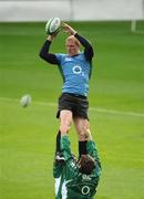 22 February 2008; Ireland's Paul O'Connell in action during the team captain's run ahead of their RBS Six Nations game with Scotland on Saturday. Ireland team captain's run, Croke Park, Dublin. Picture credit: Brendan Moran / SPORTSFILE