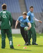 22 February 2008; Ireland captain Brian O'Driscoll in action during the team captain's run ahead of their RBS Six Nations game with Scotland on Saturday. Ireland team captain's run, Croke Park, Dublin. Picture credit: Brendan Moran / SPORTSFILE
