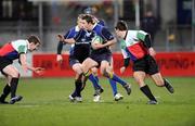 20 December 2007; Felex Jones, Leinster A, in action against Conor Cleary,left, and Eoin O'Malley, Ireland U20. Leinster A v Ireland U20 Friendly, Donnybrook, Dublin. Picture credit: Matt Browne / SPORTSFILE