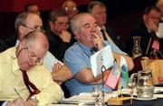 23 February 2008; Fermanagh delegates during the Ulster Council Convention. Ulster Council Convention, Canal Court Hotel, Newry, Co. Down. Picture credit; Oliver McVeigh / SPORTSFILE