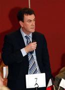 23 February 2008; Tyrone delegate Dominic McCaughey speaking during the Ulster Council Convention. Ulster Council Convention, Canal Court Hotel, Newry, Co. Down. Picture credit; Oliver McVeigh / SPORTSFILE