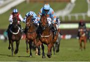 10 March 2015; Un De Sceaux, with Ruby Walsh up, on the way to winning the Arkle Challenge Trophy. Cheltenham Racing Festival 2015, Prestbury Park, Cheltenham, England. Picture credit: Matt Browne / SPORTSFILE