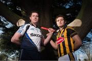 10 March 2015; Darren Gleeson, Tipperary, and Padraig Walsh, Kilkenny, in attendance at an Allianz GAA Regional Media Day ahead of their Allianz hurling league division 1A game in Semple Stadium on Sunday at 2.30pm. St. Patrick's College, Thurles, Co. Tipperary. Picture credit: Diarmuid Greene / SPORTSFILE