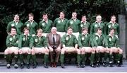 23 January 1982; Ireland Rugby team v Wales. Picture credit: Ray McManus / SPORTSFILE