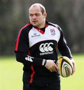 27 February 2008; Rory Best during squad training. Ulster Rugby Squad Training, Newforge Country Club, Belfast, Co Antrim. Picture credit; Oliver McVeigh / SPORTSFILE