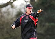 27 February 2008; Ulster head coach Matt Williams  during squad training. Ulster Rugby Squad Training, Newforge Country Club, Belfast, Co Antrim. Picture credit; Oliver McVeigh / SPORTSFILE