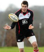 27 February 2008; Ryan Caldwell in action during squad training. Ulster Rugby Squad Training, Newforge Country Club, Belfast, Co Antrim. Picture credit; Oliver McVeigh / SPORTSFILE