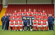 27 February 2008; St Patrick's Athletic team picture. Stadium of Light, Inchicore, Dublin. Picture credit; David Maher / SPORTSFILE