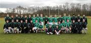 27 February 2008; The QUB squad. Ulster Bank Sigerson Cup Senior Football Quarter-Final, QUB v UUJ. The Dub Queen's University, Belfast, Co. Antrim. Picture credit; Oliver McVeigh / SPORTSFILE