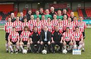 28 February 2008; Derry City Squad and Staff. Derry City, Brandywell, Derry. Picture credit; Oliver McVeigh / SPORTSFILE