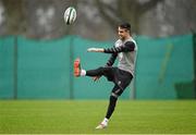 12 March 2015; Ireland's Conor Murray in action during squad training. Carton House, Maynooth, Co. Kildare. Picture credit: Brendan Moran / SPORTSFILE