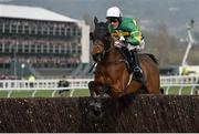 12 March 2015; Colour Squadron, with Tony McCoy up, during the JLT Novices Chase. Cheltenham Racing Festival 2015, Prestbury Park, Cheltenham, England. Picture credit: Ramsey Cardy / SPORTSFILE