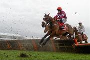 12 March 2015; Tiger Roll, with Davy Condon up in the Ladbrokes World Hurdle. Cheltenham Racing Festival 2015, Prestbury Park, Cheltenham, England. Picture credit: Ramsey Cardy / SPORTSFILE