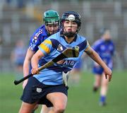 24 February 2008; Una Leacy, University College Dublin, in action against Karen Atkinson, Waterford IT. 2008 Ashbourne Cup Final, University College Dublin v Waterford IT, Casement Park, Belfast, Co. Antrim. Picture credit: Oliver McVeigh / SPORTSFILE