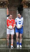 25 February 2008; Armagh's Martin O'Rourke and Monaghan's Paul Finlay pictured at the GAA Unrivalled photocall ahead of the Allianz National Football League game between Monaghan and Armagh on Sunday. The Western Arm's Hotel, The Diamond, Monaghan. Picture credit: Oliver McVeigh / SPORTSFILE