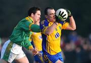 17 February 2008; Enda Kenny, Roscommon, in action against Peadar Byrne, Meath. Allianz National Football League, Division 2, Round 2, Roscommon v Meath, St. Brigid's, Kiltoom, Co. Roscommon. Picture credit; Brian Lawless / SPORTSFILE