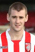28 February 2008; Niall McGinn, Derry City. Brandywell, Derry. Picture credit; Oliver McVeigh / SPORTSFILE